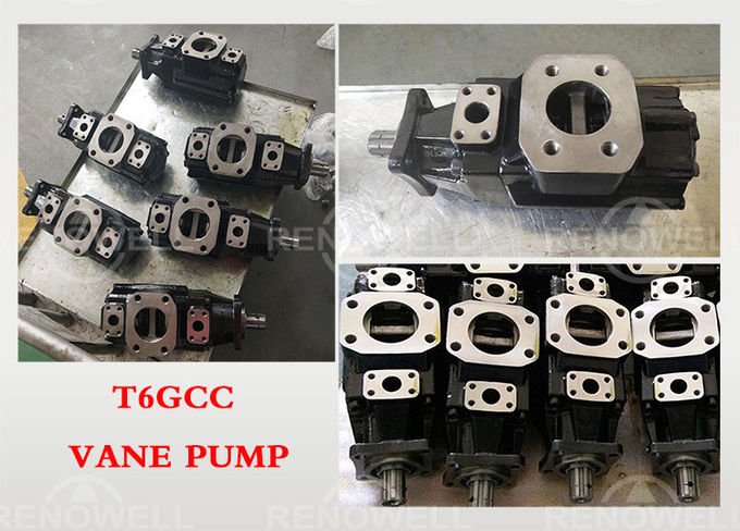 T6GC T6GCCの可変的な変位のベーン・ポンプ、ごみ収集車のための手動油圧ポンプ